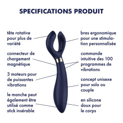 Satisfyer Endless Fun - Bleu nuit